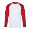 Valueweight Long Sleeve Baseball T Gheddi