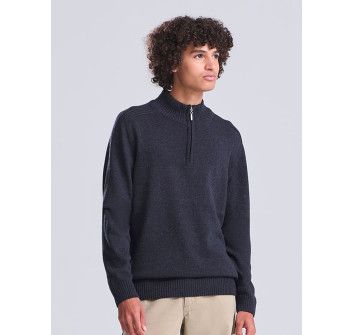 Wakhan 1/4 Zip Knit Sweater Gheddi