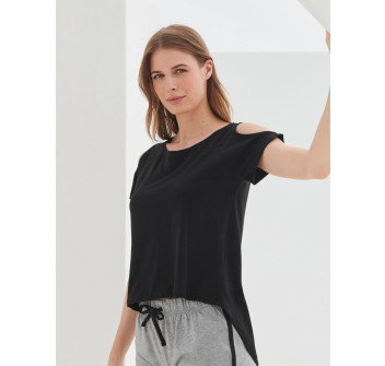 Women's Drop Tail T Gheddi