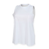 Women's High Neck Slash Armhole Vest