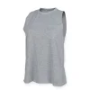 Women's High Neck Slash Armhole Vest Gheddi