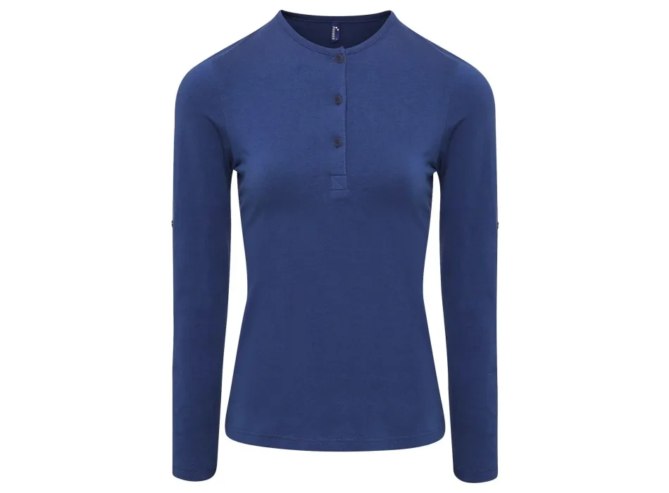 Women's Long John Roll Sleeve Tee Gheddi