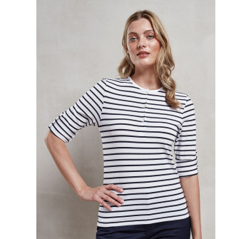 Women's Long John Roll Sleeve Tee Gheddi