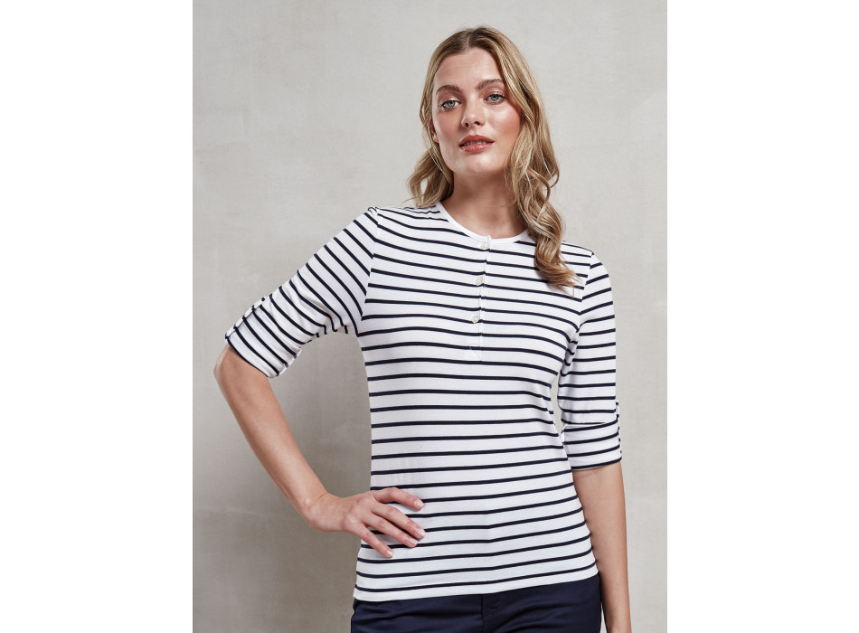 Women's Long John Roll Sleeve Tee Gheddi