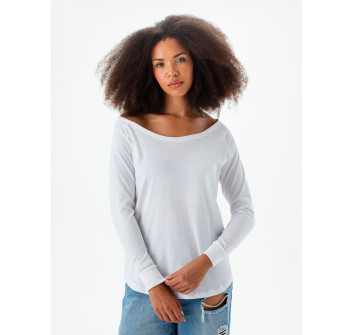 Women's Loose Fit Long Sleeve T Gheddi