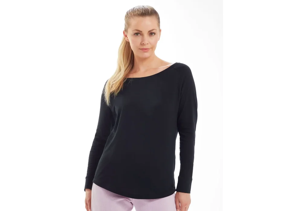 Women's Loose Fit Long Sleeve T Gheddi