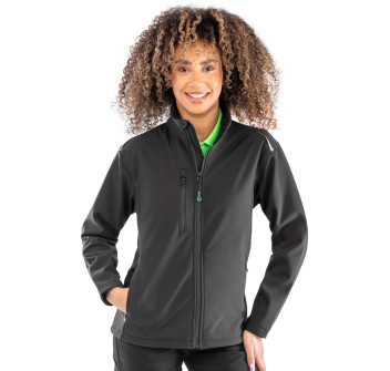 Women's Recycled 3-layer Printable Softshell Jacket
