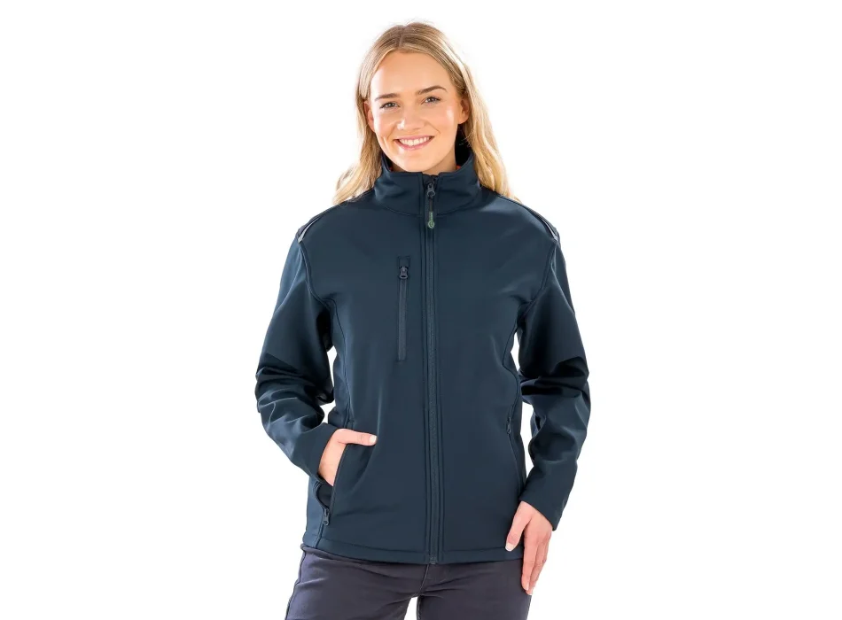 Women's Recycled 3-layer Printable Softshell Jacket Gheddi