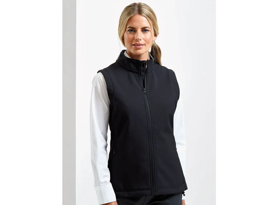 Women's Windchecker Printable & Recycled Softshell Gilet Gheddi