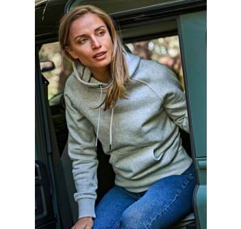 Womens hooded sweatshirt