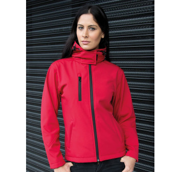 Womens TX Performance Hooded Softshell Jacket
