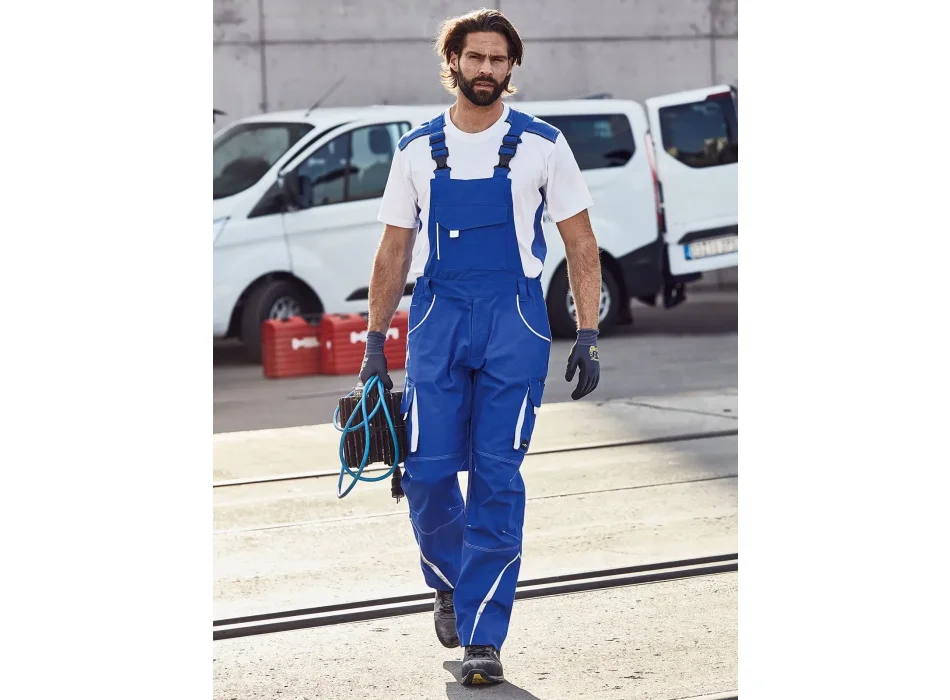 Workwear Pants with Bib - Color Gheddi