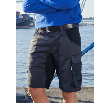 Workwear Stretch Bermuda-Slim Line Gheddi