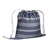 Zainetto fouta in cotone 180 g/m2 con chiusura a strappo