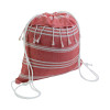 Zainetto fouta in cotone 180 g/m2 con chiusura a strappo