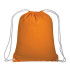 Zainetto in cotone 135 g/m2 con chiusura a strozzo