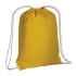 Zainetto in cotone 135 g/m2 con chiusura a strozzo