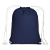 Zainetto in cotone 135 g/m2 con chiusura a strozzo