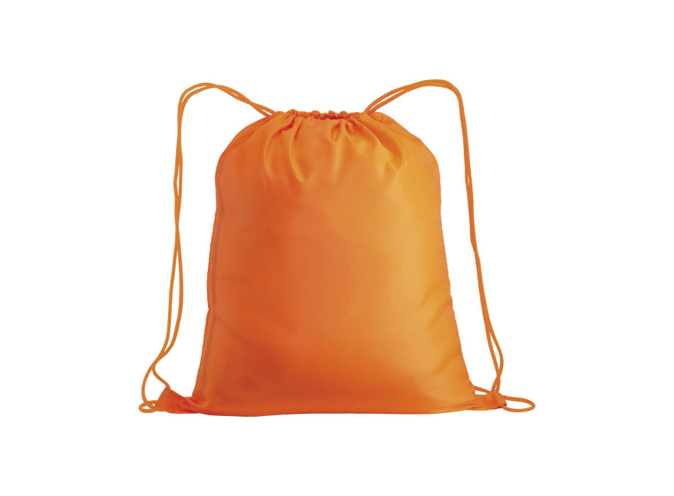 Zainetto in poliestere 210 T con chiusura a strozzo