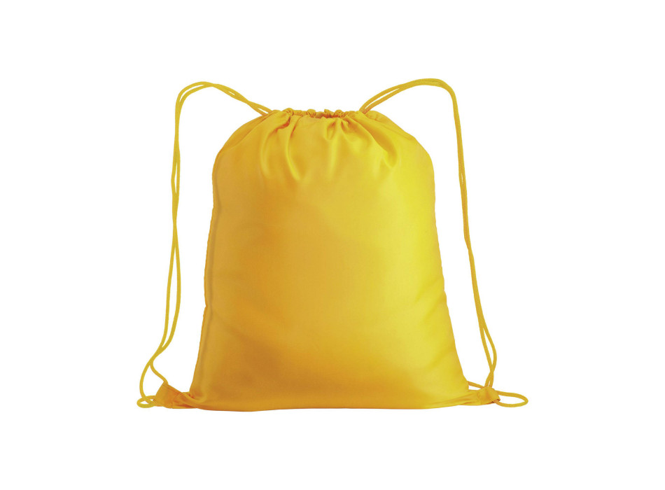 Zainetto in poliestere 210 T con chiusura a strozzo