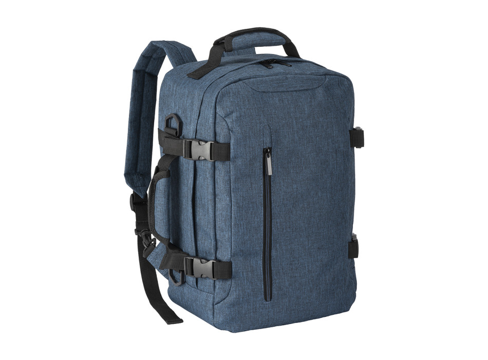 Zaino da viaggio cabin size con porta pc (15) in poliestere 900D melange Gheddi