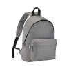 Zaino in PET riciclato  melange, 2 tasche e spallacci regolabili Gheddi