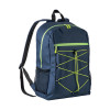 Zaino in poliestere 600D con 4 tasche di cui 2 laterali retinate