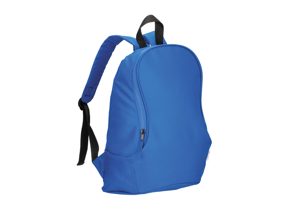 Zaino in poliestere riciclato R-PET con spallacci imbottiti regolabili