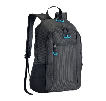 Zaino porta computer in dobby nylon con tre tasche