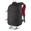 Zaino porta computer in poliestere 600D. Tasca principale porta pc e 3 tasche frontali Gheddi