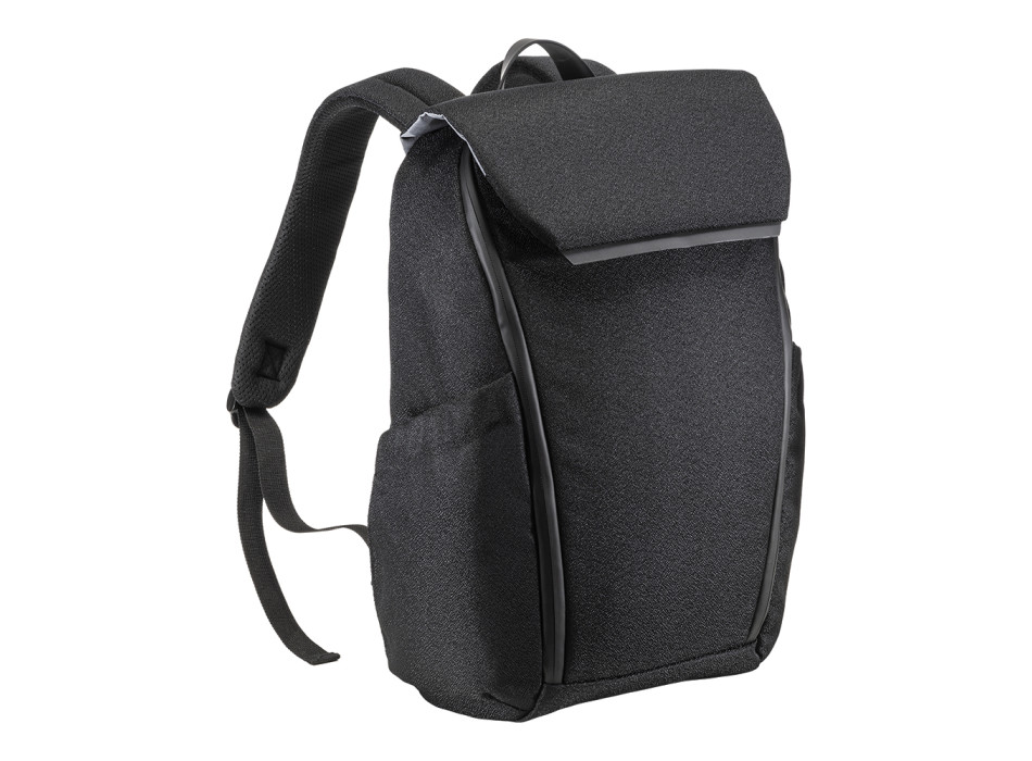 Zaino porta pc (15) in poliestere riciclato jacquard 600D (lining interno in R-PET) Gheddi