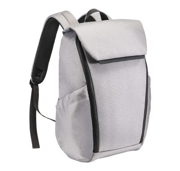 Zaino porta pc (15) in poliestere riciclato jacquard 600D (lining interno in R-PET)