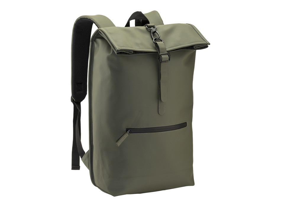 Zaino porta PC (15") in Soft PU riciclato water resistant Gheddi