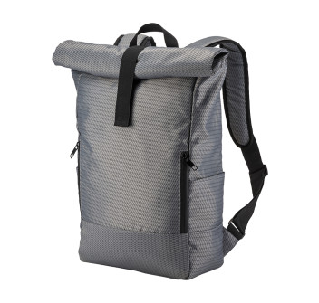 Zaino porta pc in poliestere riciclato con tintura ecologica Gheddi