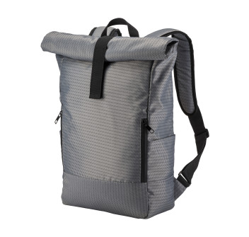 Zaino porta pc in poliestere riciclato con tintura ecologica