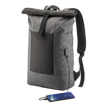 Zaino porta PC in poliestere rifrangente Gheddi