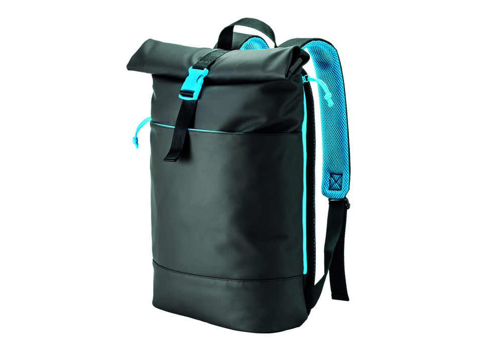 Zaino porta pc in soft pu water resistant, compartimento notebook Gheddi