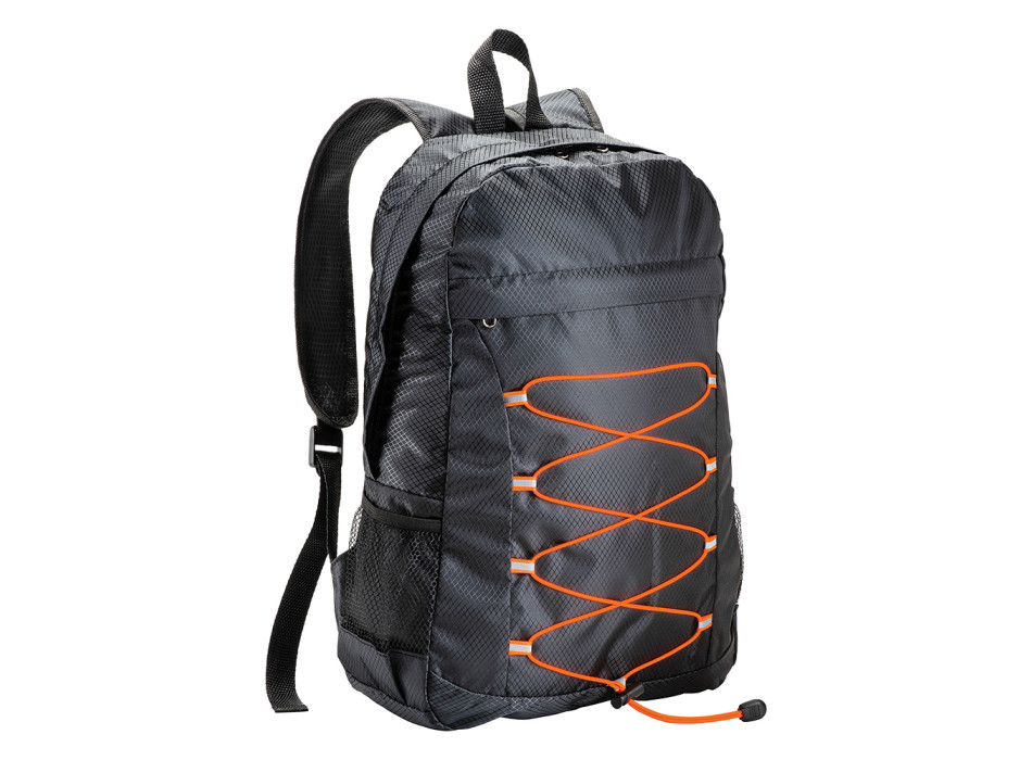 Zaino ripiegabile in poliestere RIPSTOP con 4 tasche Gheddi