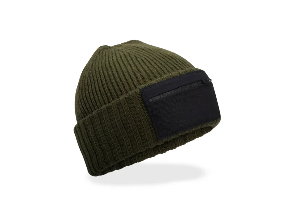 Zip Patch Beanie Gheddi