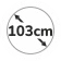 103 cm