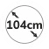104 cm