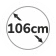 106 cm