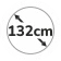 132 cm