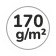 170 g/m2