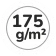 175 g/m2
