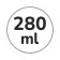 280 ml