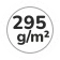 295 g/m2