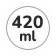 420 ml