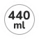 440 ml