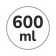 600 ml